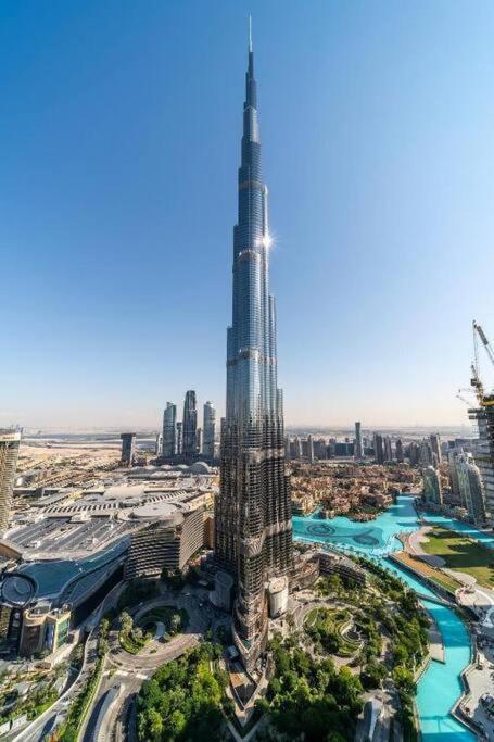Magnificent 2 Bedroom With Stunning Burj Khalifa View ดูไบ ภายนอก รูปภาพ